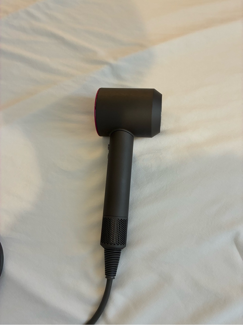 Dyson Supersonic Hair Dryer in Gray with Pink Trim - Picture 4 of 8